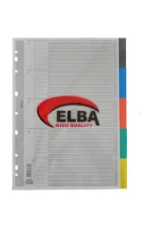 Bafix Seperatör A-Z Plastik A4 - 1