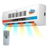SİMTECH KM-1717-HC DUVAR TİPİ FANLI SERAMİK ISITICI VE VANTİLATÖR - 1