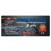 Prolektro P Ince (Pp) Beyaz - Plastik Elektrot - 3