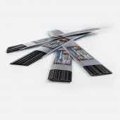 Prolektro P Geniş (Pp) Siyah - Plastik Elektrot - 2