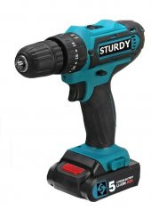 Sturdy Power Tools 32 Volt 5.0 Amper Çift Akülü Şarjlı Vidalama Matkap - 2