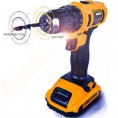 Sturdy Power Tools 32 Volt 5.0 Amper Darbeli Çift Akülü Şarjlı Vidalama Matkap - 3