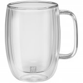 Zwilling Çift Cidarlı Kulplu 2Li Latte Macchiato Bardak Seti - 450 ml - 1