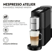 Nespresso S85 Atelier Süt Çözümlü Kapsüllü Kahve Makinesi Siyah - 2