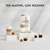 Nespresso F121 Latissima One Süt Çözümlü Kapsüllü Kahve Makinesi Beyaz - 3