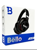 Bello Ls237 Siyah Bluetooth Kulak Üstü Kafa Bantlı Kulaklık - 6
