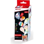 Edding Brush Pen Colour Happy Set 20 Renk - Renklendirme Kalemleri - 3