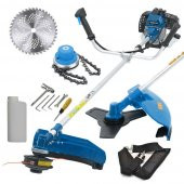 Deko GT5200-R Yan Tipi Benzinli Motorlu Tırpan Ot Çim Çayır Biçme Kesme Makinesi + Canavar Başlık - 2