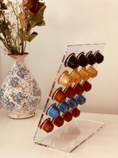 Makcoffee NESPRESSO KAPSÜL KAHVE STANDI AYAKLI 20 KAPASİTELİ NESPRESSO KAPSÜLÜ UYUMLU - 2