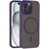 iPhone 16 Pro Max Kılıf Magsafe Şarj Özellikli Mat Arka Yüzey Sio Kılıf thumbnail 7