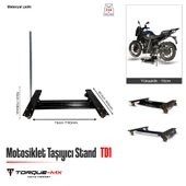 Torque-MX Motosiklet Taşıyıcı Stand TD1 thumbnail 4