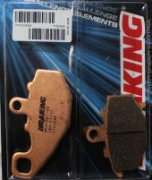 Kawasaki ZX6R Ninja 600 (1995-2016) Sinterli Arka Fren Balatası - 1
