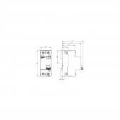 Siemens 5Sv4614-6 40A 300Ma 230V (Faz+Nötr) Kaçak Akım Koruma Rölesi - 2