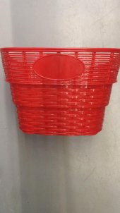 Ön Sepet Plastik Örgü (Kırmızı) - 1