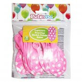 BALONEVI BALON BASKILI PEMBE 14 LU - 1