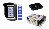 RFID Şifreli Kapı Kilidi -Metal Kasa Kartlı Geçiş Sistemi SET - 1