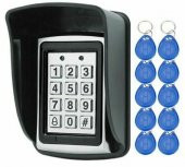 RFID Şifreli Kapı Kilidi -Metal Kasa Kartlı Geçiş Sistemi SET - 2