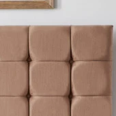 Niron  Rama Tek Kişilik Yatak Başlığı - 120 cm Sütlü Kahve Kumaş Başlık thumbnail 6