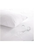 Maki Home 2 Adet Beyaz 50x70 Fermuarlı Sıvı Geçirmez Yastık Koruyucu Kılıf Alez - 7