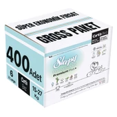 Sleepy Bebek Bezi Bio Natural Beden:6 (15-27KG) X Large 400 Adet Süper Ekonomik Fırsat Gross Pk - 1