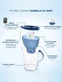 BRITA Marella XL 12x Maxtra Pro All-In-1 Filtreli Su Arıtma Sürahisi – Mavi (3,5L) - 6