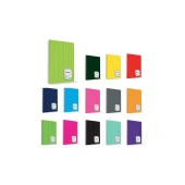 Çınar Colormaxi Spiralli Plastik Kapak A5 72 Yaprak Çizgili Defter - 1