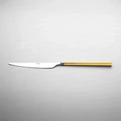 Nehir Gloria Altın Sade 6 Kişilik 36 Parça Çatal Kaşık Bıçak Takımı thumbnail 4