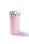 Tantitoni 024-01-PEMBE ÇİFT KATMANLI PASLANMAZ ÇELİK TERMOS BARDAK 350ML - 1