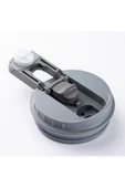 Tantitoni 024-01-GRİ 2 KAPAKLI ÇİFT KATMANLI PİPETLİ TERMOS BARDAK 530ML - 2