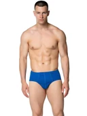 12 Adet Sedef Yıldız Erkek Renkli Penye Slip Külot 1010 thumbnail 4