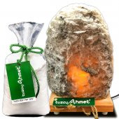 Tuzcu Ahmet 6-7 Kg (24-28 m2) Tuz Lambası 1 kg Kaya Tuzu Hediyeli - 1