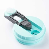 Tantitoni Mavi 2 Fonk. Çift Katmanlı Pipetli Termos Bardak 700 ml - 3