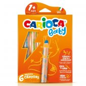 Carioca Kuru Boya Jumbo Bebek Ahşap Gövdeli 3 IN 1 42817 - 2