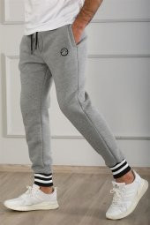 Madmext Basic Gri Erkek Eşofman 9443 - 5