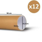 Spiral Karton Rulo Masura 12 Adet 14,3cm x 90cm (Kalınlık 3mm) - 1