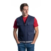 Şensel, Reflektörlü Yelek, Lacivert -118E1645- İş Yeleği-Vest - 1