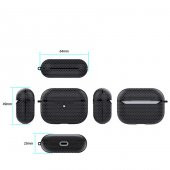 Ceponya Apple Airpods Pro Kılıf Bal Peteği Ultra Koruma Silikon - 11