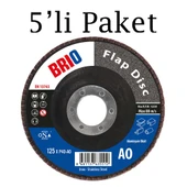 Brio Flap Disk 125XP40 Ao 5'li Paket - 1