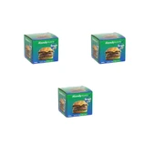 Handynorm Hamburger Burger Pide Tost Sandviç Kılıfı Poşeti - 12.5x12.5 Cm. - 2000 Adetlik 3 Kutu - 1