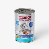 Zurich Veterinaire Pate Somonlu Yetişkin Kedi Konservesi 415 gr - 1