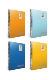 Gıpta Spiralli Defter Chromo Plastik Kapak Çizgisiz 60 YP A4 - 1