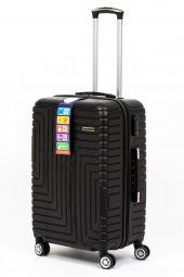 Travel POLO A1004 Siyah Abs Orta Boy Valiz - 2