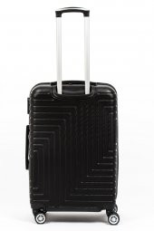 Travel POLO A1004 Siyah Abs Orta Boy Valiz - 4