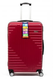 Travel POLO A1004 Bordo Abs Büyük Boy Valiz - 1