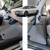 Bod Hyundai IONIQ 5 3D Havuzlu Paspas 2021-Sonrası Gri ioniq 5 Eski Konsol thumbnail 4