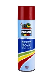 Nova Color Sprey Boya 200 ML Kırmızı NC-801 - 1