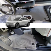 Bod Hyundai IONIQ 5 3D Havuzlu Paspas 2021-Sonrası Gri ioniq 5 Eski Konsol thumbnail 1