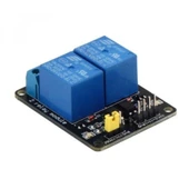 5V 2 Kanal Röle Kartı (Geliştirme Kartlarıyla Uyumlu) (5V 2 CHANNEL RELAY MODULE) - 1