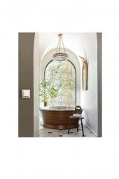 Schneider Asfora Krem Anahtar - Çerçeveli thumbnail 5