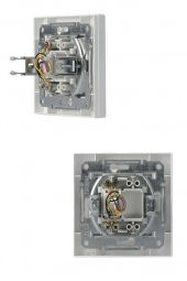 Schneider Asfora Krem 1*RJ11 - 4 Kontaklı (Çercevelidir) - 2